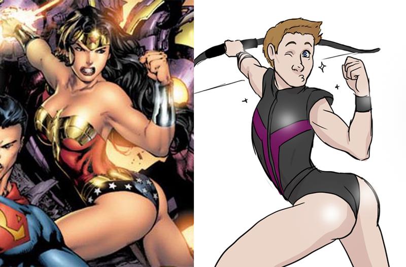 Illustration for article titled How To Fix Female Comic Characters: Turn Them All Into Hawkeye